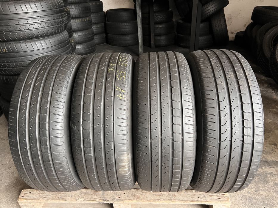 4 anvelope vara 225/55/17 , Pirelli , RunFlat !