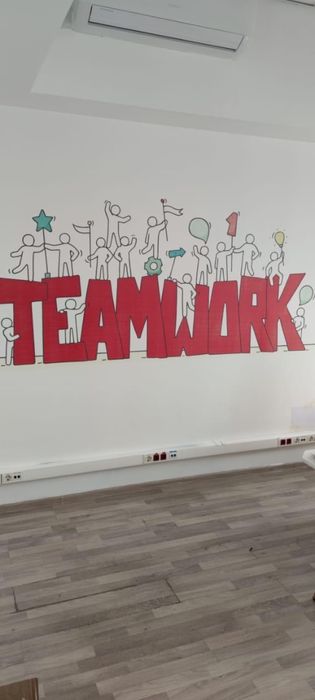 Печать лого и рисунков настенным принтером