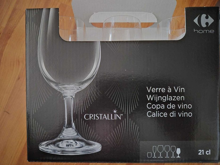 Set de pahare vin Carrefour Home (cristallin, 21 cl)