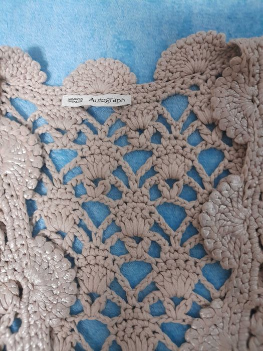 Bolero Mark and Spencer gri perlat, tricotat, mas. S