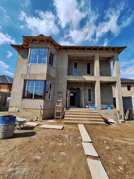 Строим дома Узбеки