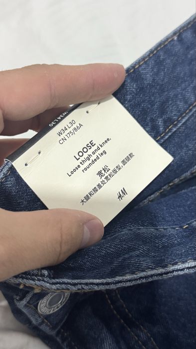 Новые джинсы H&M