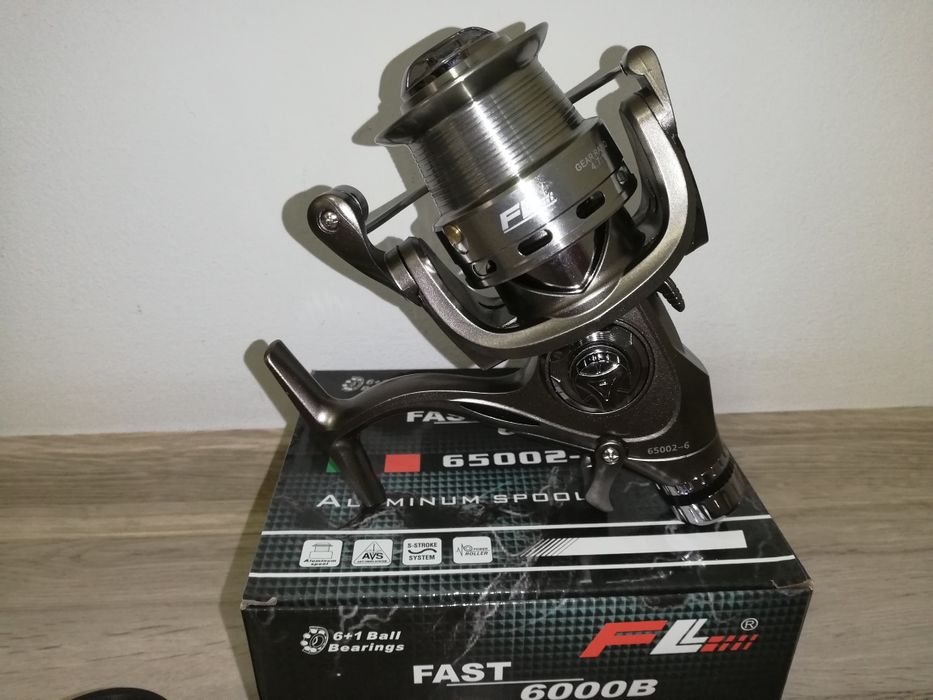 SET 3 Mulinete FL FAST 6000B 9+1 cu Baitrunner