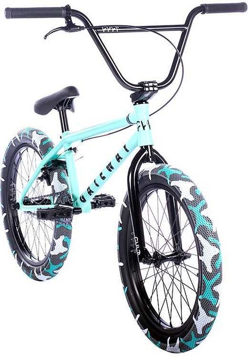 НОВИ BMX CULT GATEWAY Green-Camo 20 " цола цяло колело цял БМХ