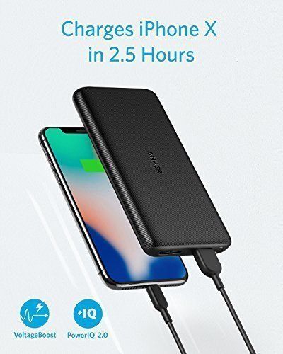 Anker PowerCore Lite 10000-външна USB батерия с PowerIQ