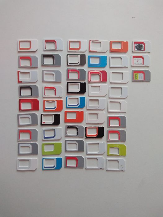 Адаптери преходник за всички размери  сим карти-голям -среден-малък