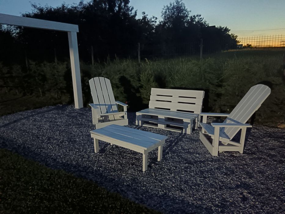 Set grădină 2 fotolii canapea +masă shabby