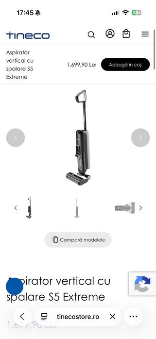 Tineco aspirator cu spălare One S5 nou
