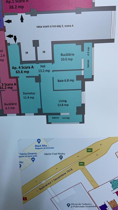 Vand Apartament Suceava 72mp