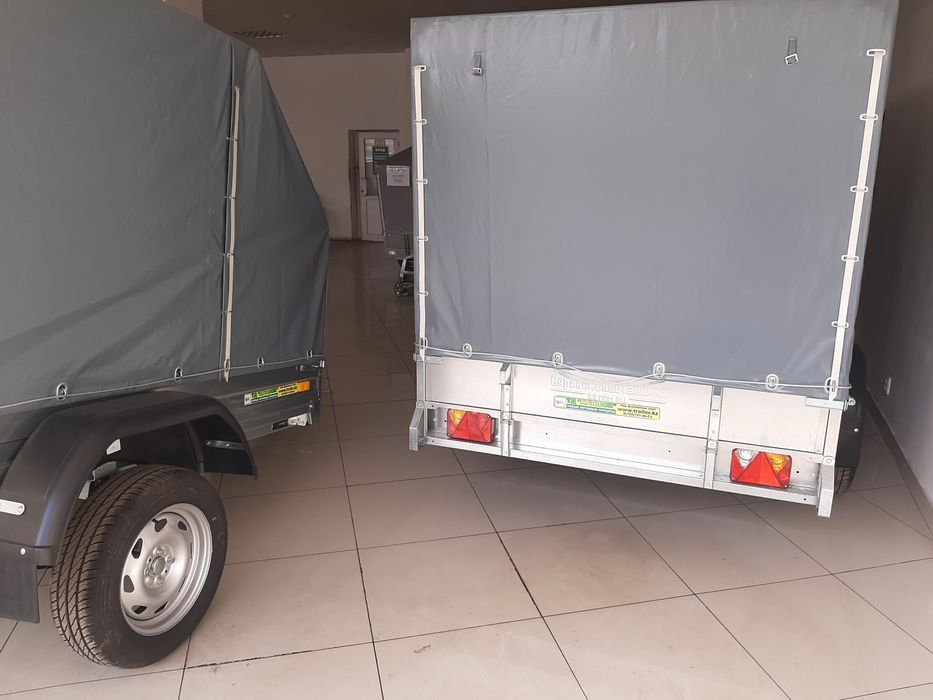 Двухосный новый прицеп!