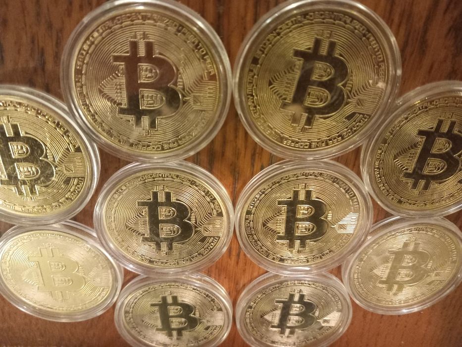 Колекционерски Позлатен Биткойн (Bitcoin)