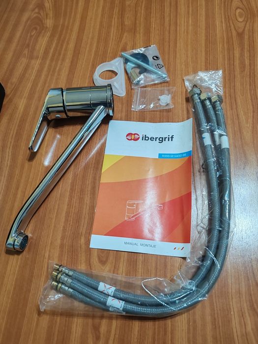 Baterie bucătărie IBERGRIF cu 3 căi -NOUĂ