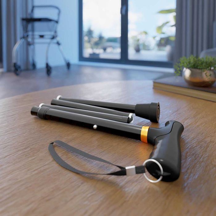 Сгъваем бастун Weinberger Телескопичен бастун регулируем неплъзгащ се