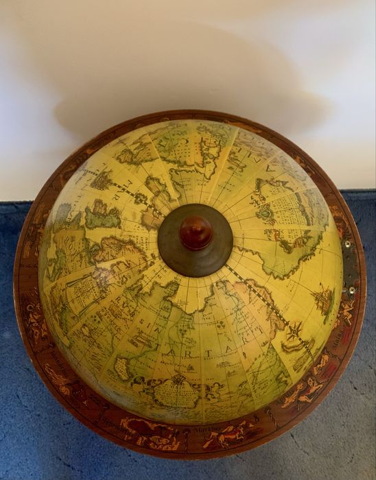 Винтидж бар-глобус / мини бар за алкохол – 100 см