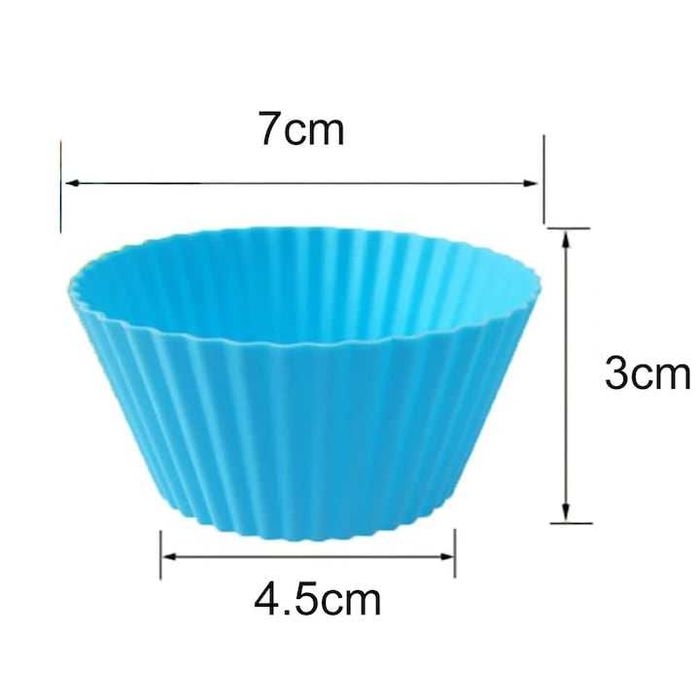 Set 24 forme briose,termorezistente pana la 220° C,reutilizabile,nou