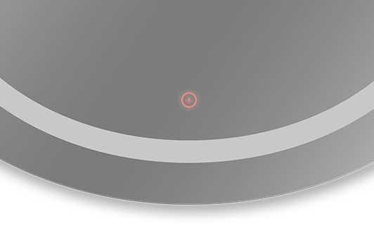 Oglinda Baie Led Smart Moderna Touch Senzor 60 x 80cm Margine Lumi O