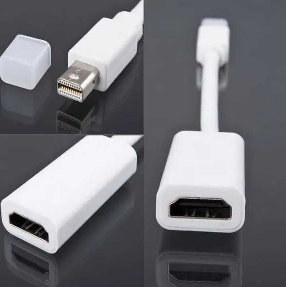 Thunderbolt / Mini Displayport към HDMI кабел за Apple Macbook PRO/AIR - НОВ
