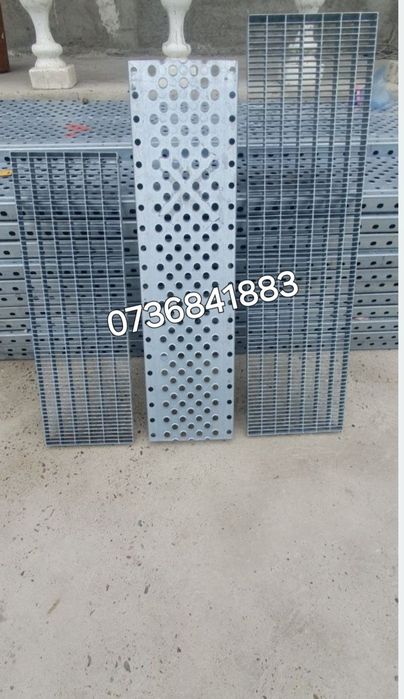 Trepte Metalice Zincate 80x23