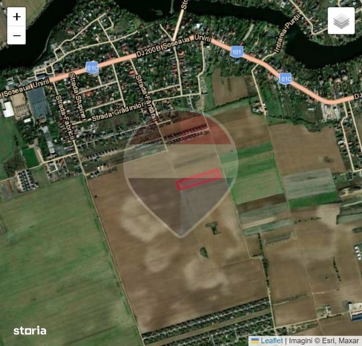 Teren intravilan 10.600 mp în Balotești Zona Good Residence Luna