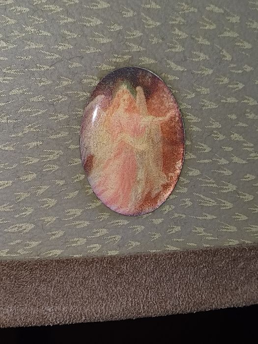 Lampadar de bronz cu abajur deosebit