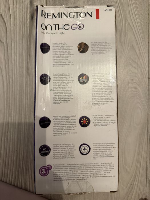 Placa pentru îndreptat părul mini - Remington