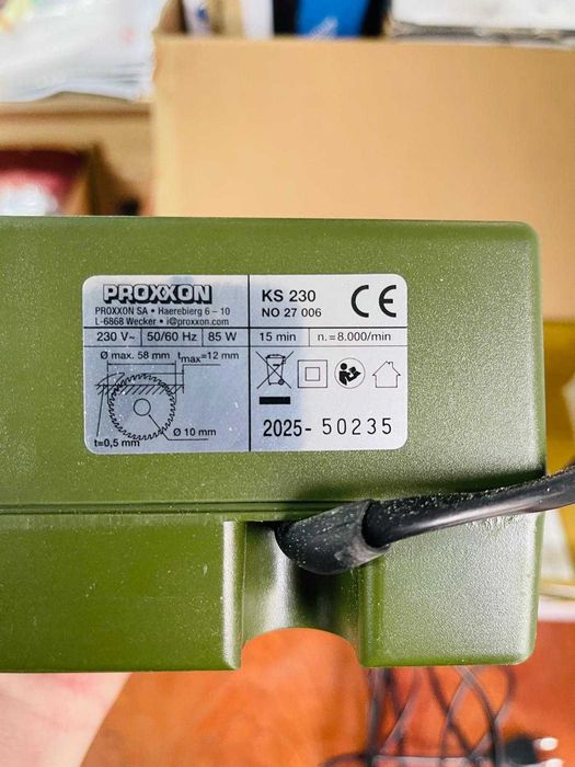 Fierăstrău de masă Proxxon 27006 KS 230 85 W 230 V, 27006