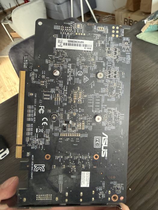 Placa video asus radeon rx550 2GB