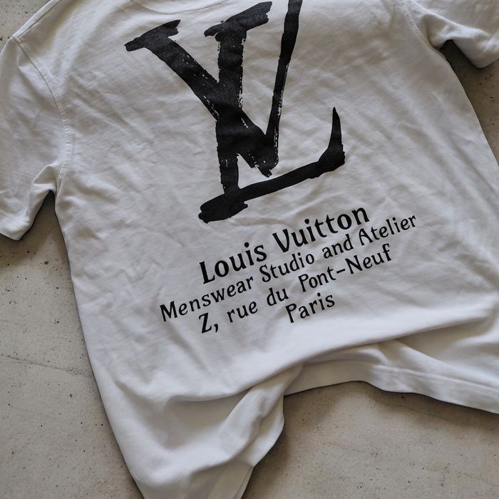 tricoul Louis Vuitton original alb
