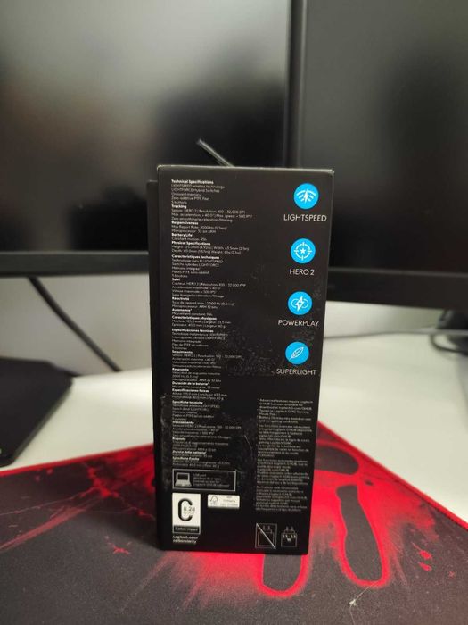 Като Нова Logitech G PRO X SUPERLIGHT 2 White