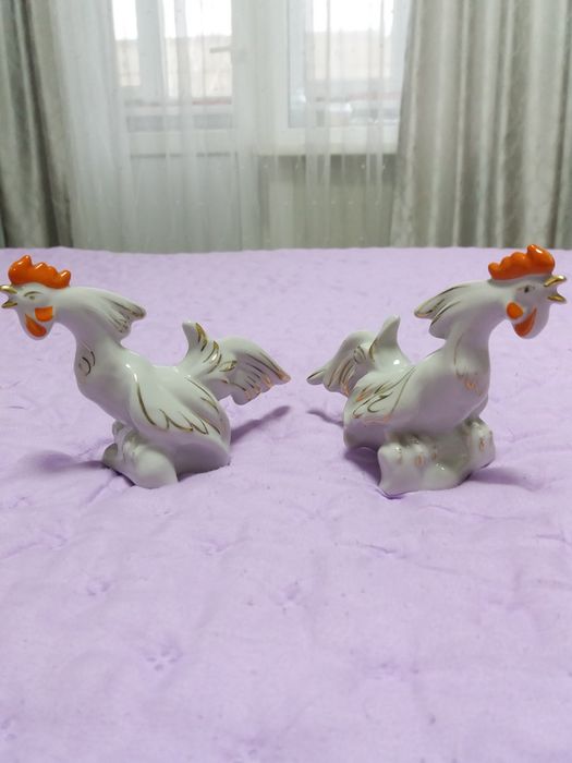 Советский фарфор (СССР). Петушки.