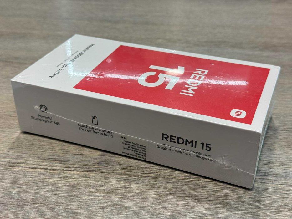 Redmi 15 – 128GB / 6GB RAM / 7000mAh / 36месеца ГАРАНЦИЯ