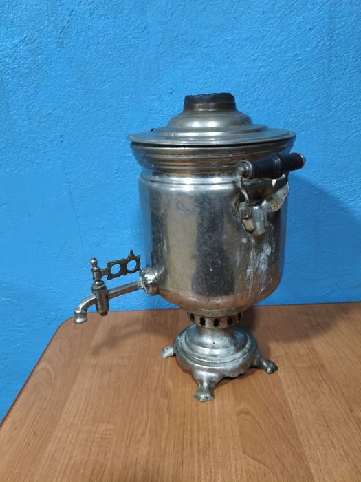 Самовар СССР на дровах