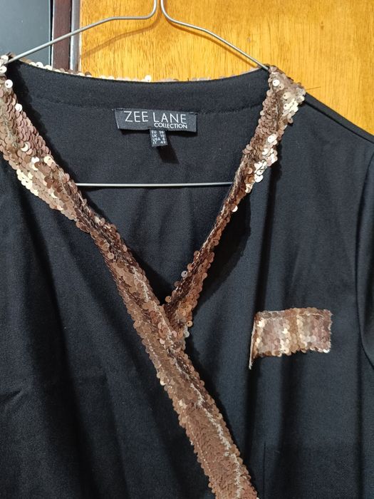 Rochie Zee Lane cu paiete aurii, mărimea 38