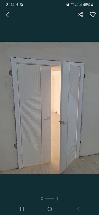 Установка  двери