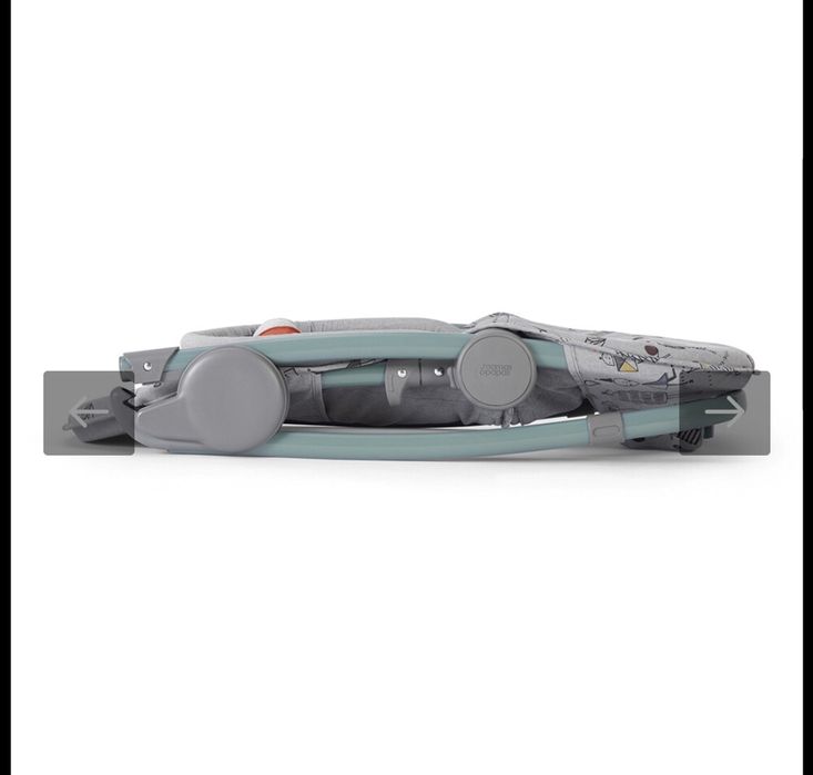 Сгъваем бебешки шезлонг тип  люлка