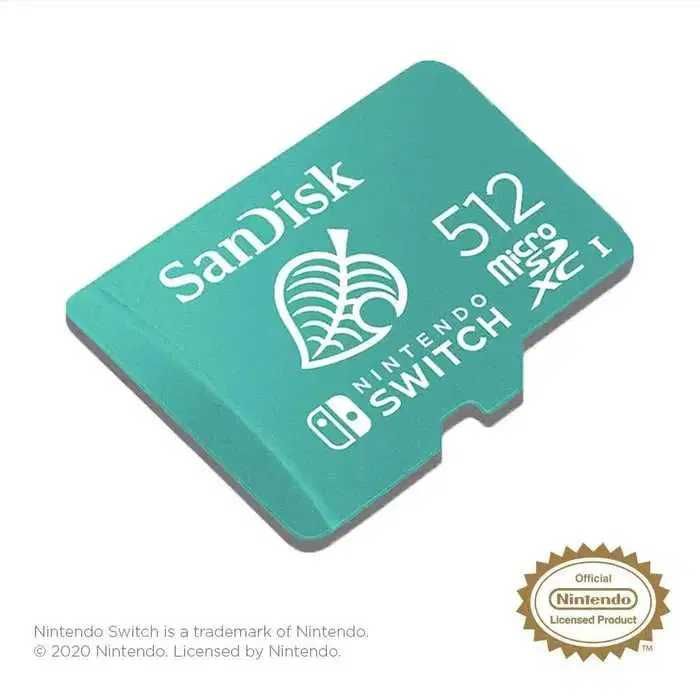 Carduri MicroSD SanDisk Originale Nintendo Switch 512 GB Noi Sigilate Licenta Nintendo