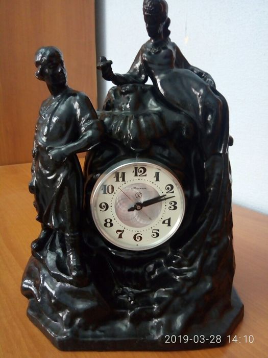 Каминные часы Касли