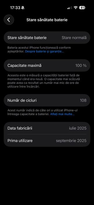 Iphone 17 Pro,Schimb,full box cu factura ai bon