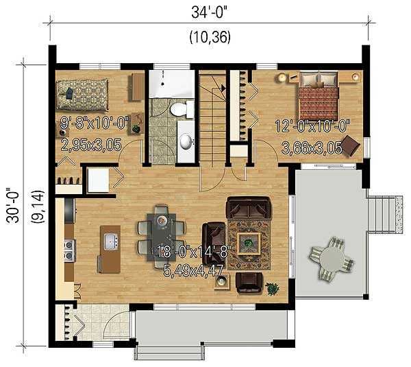 Сглобяеми къщи, Преместваеми, Модулни, Преносими Жилищни - 80м2 Кредит