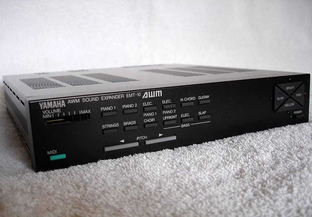 Yamaha MIDI EMT10 expander chorus excelent biserica, pian, corzi