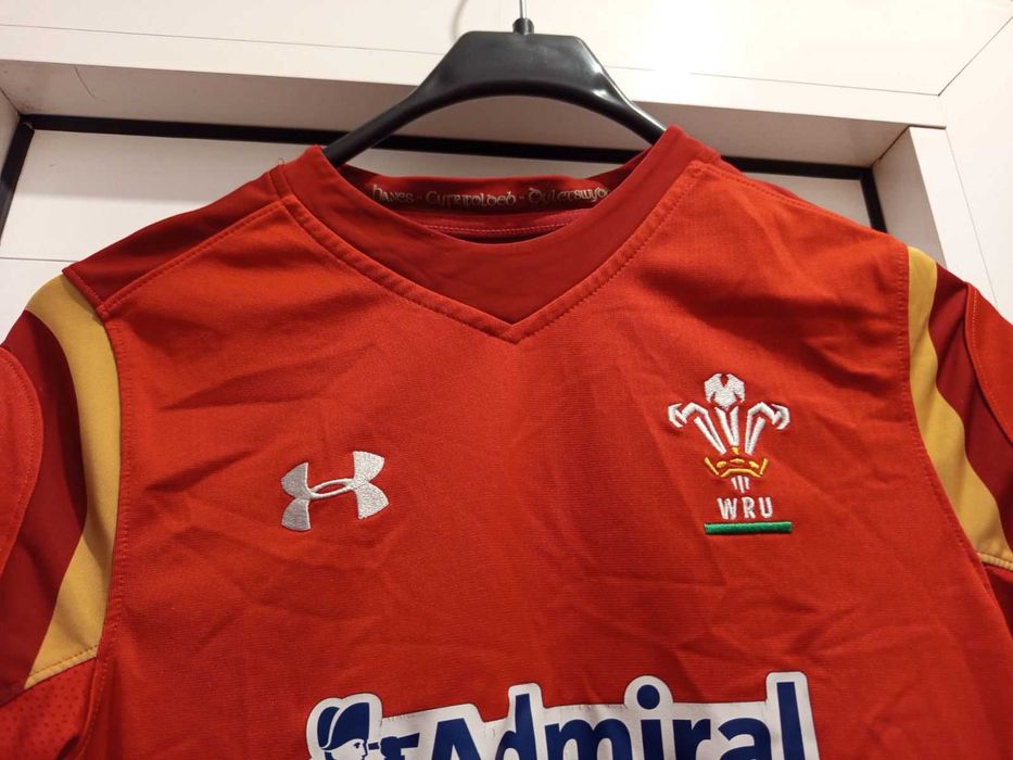 Оригинална ръгби фланелка на Уелс - under armour