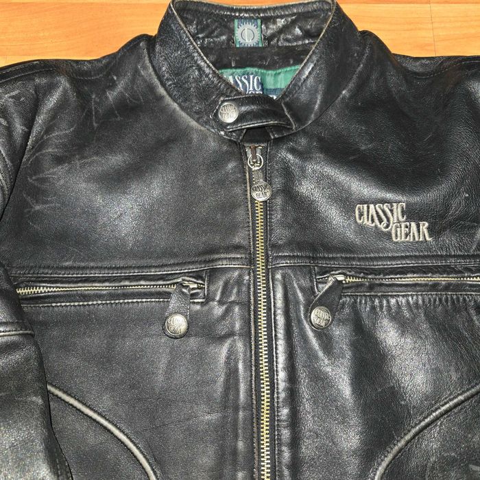 Geaca Moto Piele Vintage