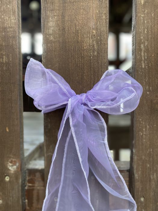 Esarfe mov din organza