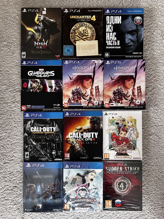 Игры на PlayStation5 и 4