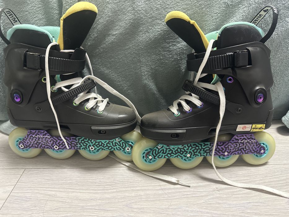Role Powerslide NEXT Multicolor 80, mărimea 40–41