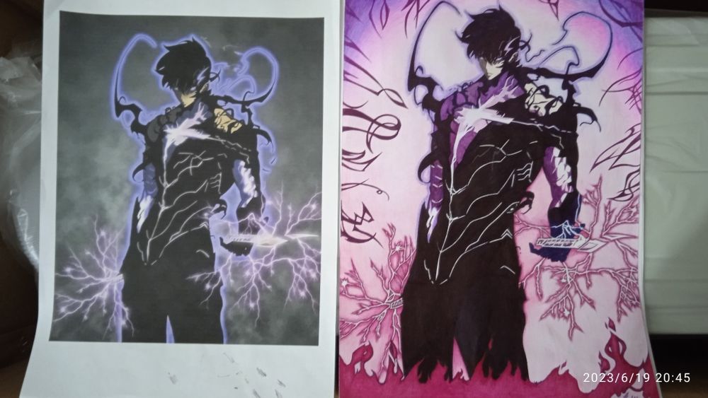 Продам рисунки из аниме