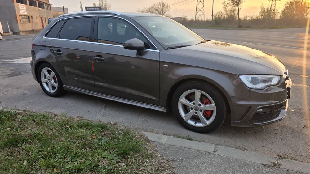 Audi A3 S-Line, 8V, 2.0TDI, Sportback 2014