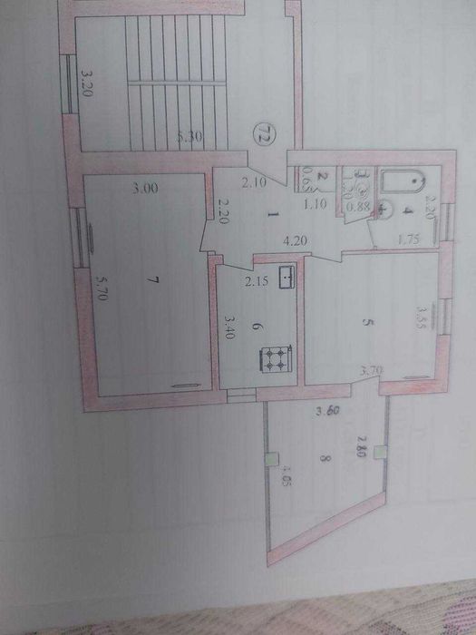 Продаю квартиру.ЮНУСАБАД - 18 Чайка ориентир 2\4\4,КИРПИЧНЫЙ ДОМ