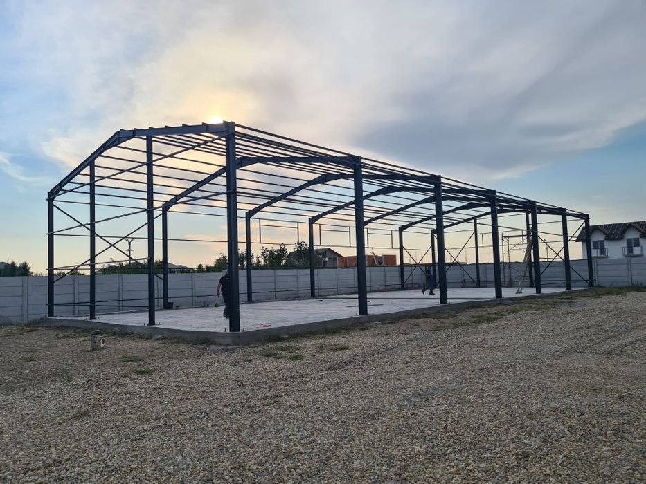 Structura metalica cu dimensiunile de 15x30 confectionata din profile