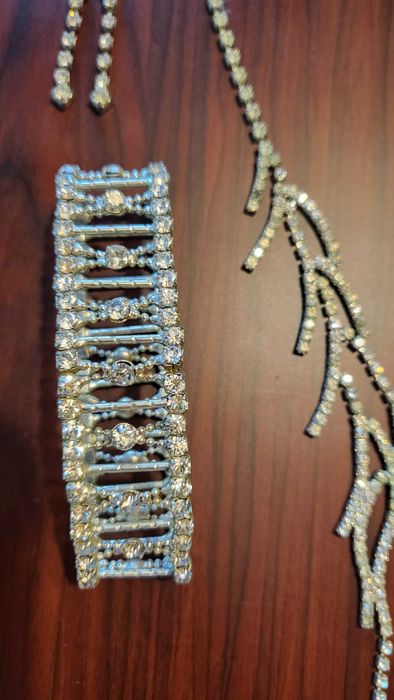 Set Colier+cercei+bratara elegante, stralucitoare